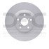 604-75027D by DYNAMIC FRICTION COMPANY - GEOSPEC Coated Rotor - Blank