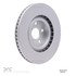 604-75027D by DYNAMIC FRICTION COMPANY - GEOSPEC Coated Rotor - Blank