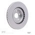 604-75028D by DYNAMIC FRICTION COMPANY - GEOSPEC Coated Rotor - Blank