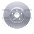 604-76063D by DYNAMIC FRICTION COMPANY - GEOSPEC Coated Rotor - Blank