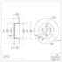 604-76071 by DYNAMIC FRICTION COMPANY - GEOSPEC Coated Rotor - Blank
