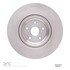 604-75030D by DYNAMIC FRICTION COMPANY - GEOSPEC Coated Rotor - Blank