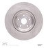 604-75031D by DYNAMIC FRICTION COMPANY - GEOSPEC Coated Rotor - Blank