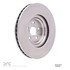 604-75030D by DYNAMIC FRICTION COMPANY - GEOSPEC Coated Rotor - Blank