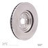 604-75031D by DYNAMIC FRICTION COMPANY - GEOSPEC Coated Rotor - Blank