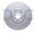 604-75032D by DYNAMIC FRICTION COMPANY - GEOSPEC Coated Rotor - Blank