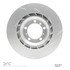 614-02047D by DYNAMIC FRICTION COMPANY - GEOSPEC Coated Rotor - Slotted