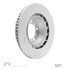 614-02047D by DYNAMIC FRICTION COMPANY - GEOSPEC Coated Rotor - Slotted