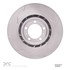 614-02085D by DYNAMIC FRICTION COMPANY - GEOSPEC Coated Rotor - Slotted