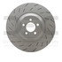 614-40036 by DYNAMIC FRICTION COMPANY - GEOSPEC Coated Rotor - Slotted