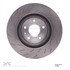 614-47049 by DYNAMIC FRICTION COMPANY - GEOSPEC Coated Rotor - Slotted