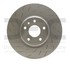 614-47049 by DYNAMIC FRICTION COMPANY - GEOSPEC Coated Rotor - Slotted