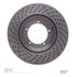 620-02012D by DYNAMIC FRICTION COMPANY - Disc Brake Rotor - Drilled