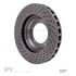 620-02012D by DYNAMIC FRICTION COMPANY - Disc Brake Rotor - Drilled