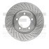 620-02035D by DYNAMIC FRICTION COMPANY - Disc Brake Rotor - Drilled