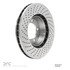 620-02035D by DYNAMIC FRICTION COMPANY - Disc Brake Rotor - Drilled