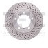 620-02042D by DYNAMIC FRICTION COMPANY - Disc Brake Rotor - Drilled