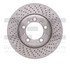 620-02066D by DYNAMIC FRICTION COMPANY - Disc Brake Rotor - Drilled