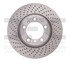 620-02067D by DYNAMIC FRICTION COMPANY - Disc Brake Rotor - Drilled