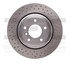 620-31053 by DYNAMIC FRICTION COMPANY - Disc Brake Rotor - Drilled