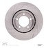 610-02066D by DYNAMIC FRICTION COMPANY - Disc Brake Rotor - Slotted