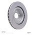 610-39019 by DYNAMIC FRICTION COMPANY - Disc Brake Rotor - Slotted