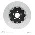 610-40036 by DYNAMIC FRICTION COMPANY - Disc Brake Rotor - Slotted