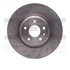 610-47049 by DYNAMIC FRICTION COMPANY - Disc Brake Rotor - Slotted