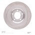 610-63137 by DYNAMIC FRICTION COMPANY - Disc Brake Rotor - Slotted