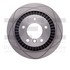 610-63137 by DYNAMIC FRICTION COMPANY - Disc Brake Rotor - Slotted