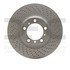 624-02048D by DYNAMIC FRICTION COMPANY - GEOSPEC Coated Rotor - Drilled