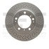 624-02053 by DYNAMIC FRICTION COMPANY - GEOSPEC Coated Rotor - Drilled