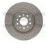 624-20016 by DYNAMIC FRICTION COMPANY - GEOSPEC Coated Rotor - Drilled