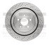 630-63094 by DYNAMIC FRICTION COMPANY - Disc Brake Rotor - Drilled and Slotted