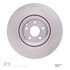 620-63093 by DYNAMIC FRICTION COMPANY - Disc Brake Rotor - Drilled