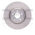 620-63093 by DYNAMIC FRICTION COMPANY - Disc Brake Rotor - Drilled