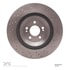 620-63111 by DYNAMIC FRICTION COMPANY - Disc Brake Rotor - Drilled