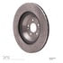 620-63111 by DYNAMIC FRICTION COMPANY - Disc Brake Rotor - Drilled