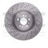 620-63145 by DYNAMIC FRICTION COMPANY - Disc Brake Rotor - Drilled