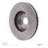 620-63152 by DYNAMIC FRICTION COMPANY - Disc Brake Rotor - Drilled