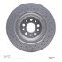 620-79008 by DYNAMIC FRICTION COMPANY - Disc Brake Rotor - Drilled