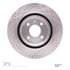 620-84000 by DYNAMIC FRICTION COMPANY - Disc Brake Rotor - Drilled