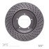 624-02013D by DYNAMIC FRICTION COMPANY - GEOSPEC Coated Rotor - Drilled