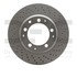 624-02014D by DYNAMIC FRICTION COMPANY - GEOSPEC Coated Rotor - Drilled