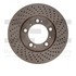 624-02033D by DYNAMIC FRICTION COMPANY - GEOSPEC Coated Rotor - Drilled