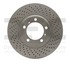 624-02035D by DYNAMIC FRICTION COMPANY - GEOSPEC Coated Rotor - Drilled