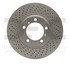624-02036D by DYNAMIC FRICTION COMPANY - GEOSPEC Coated Rotor - Drilled