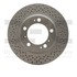 624-02039 by DYNAMIC FRICTION COMPANY - GEOSPEC Coated Rotor - Drilled