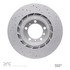 624-02048D by DYNAMIC FRICTION COMPANY - GEOSPEC Coated Rotor - Drilled