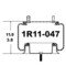 1R11-047 by CONTINENTAL AG - [FORMERLY GOODYEAR] AIR SPRING